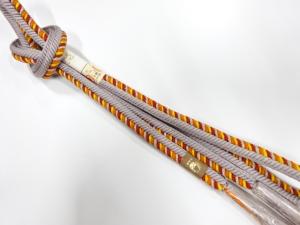 未使用品　正絹　手組帯締め